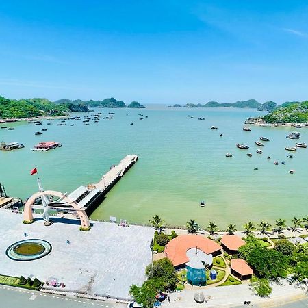 Sea Pearl Cat Ba Hotel Dong Khe Sau Bagian luar foto