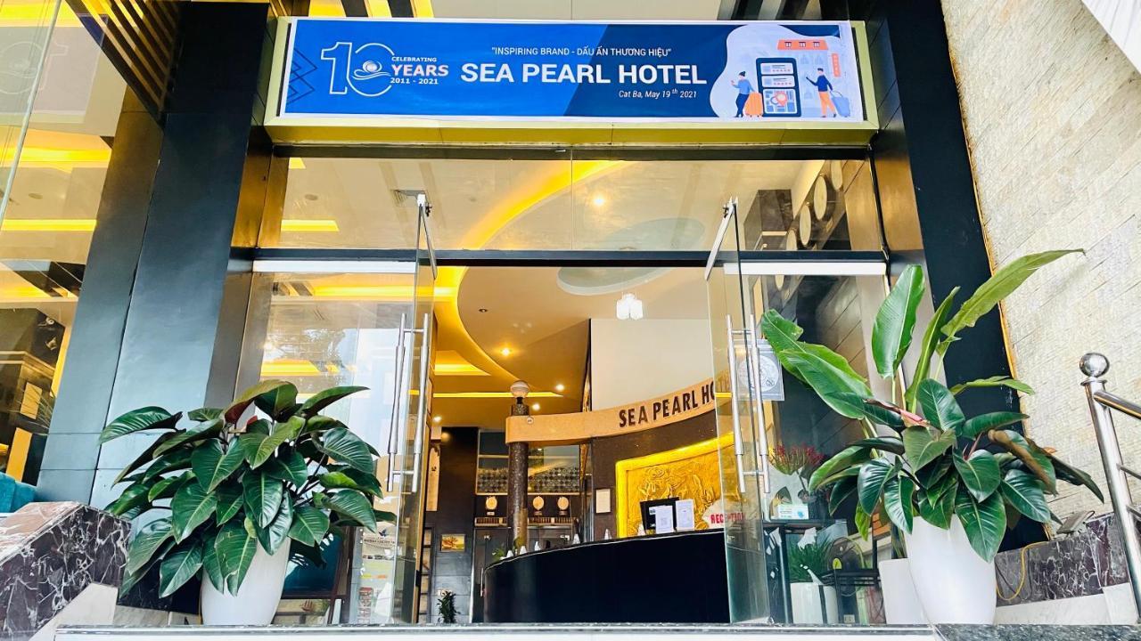 Sea Pearl Cat Ba Hotel Dong Khe Sau Bagian luar foto