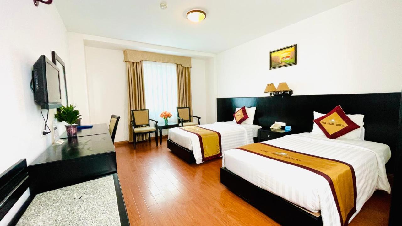 Sea Pearl Cat Ba Hotel Dong Khe Sau Bagian luar foto