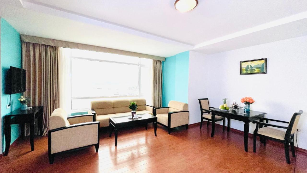 Sea Pearl Cat Ba Hotel Dong Khe Sau Bagian luar foto