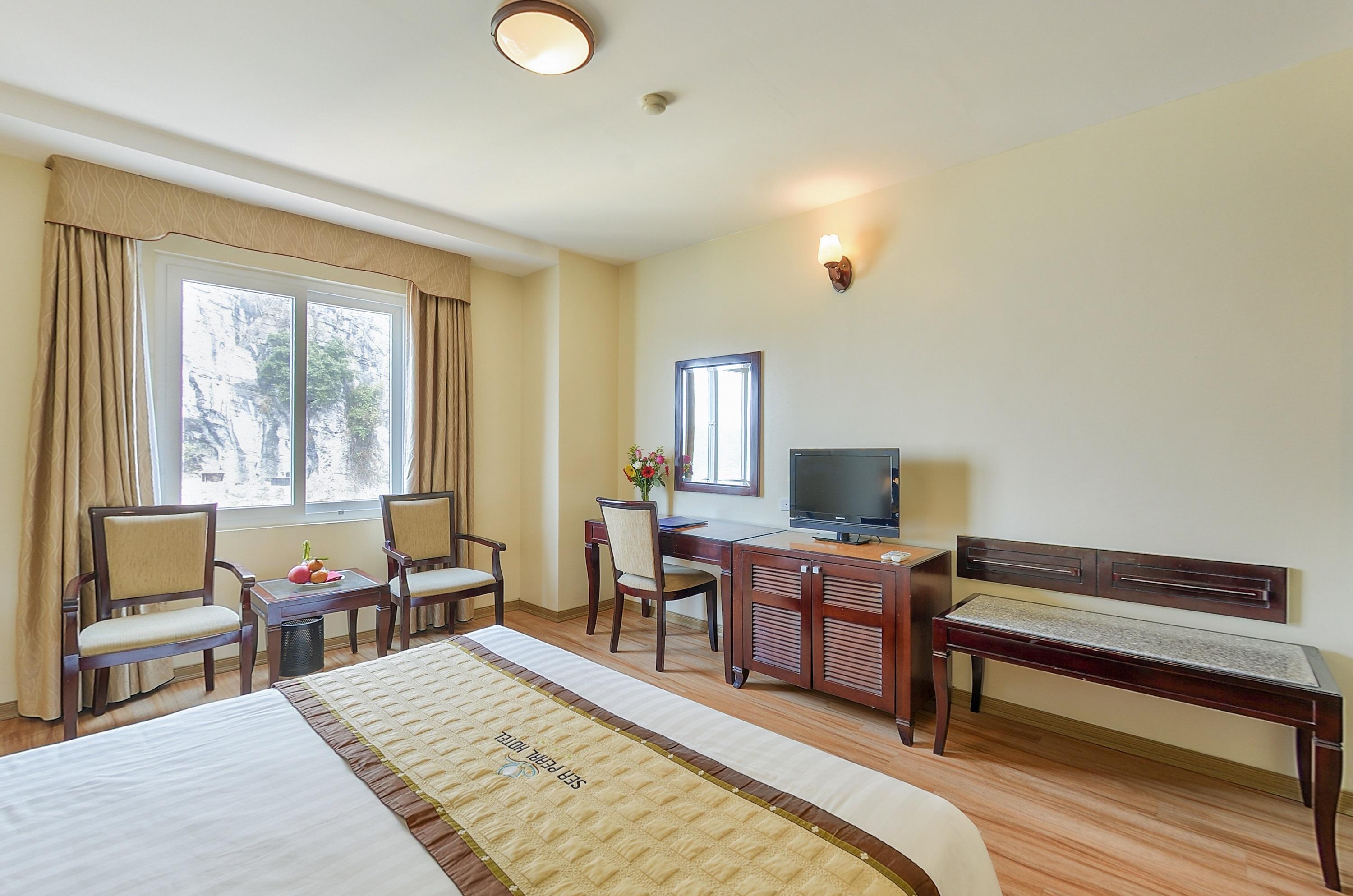 Sea Pearl Cat Ba Hotel Dong Khe Sau Bagian luar foto