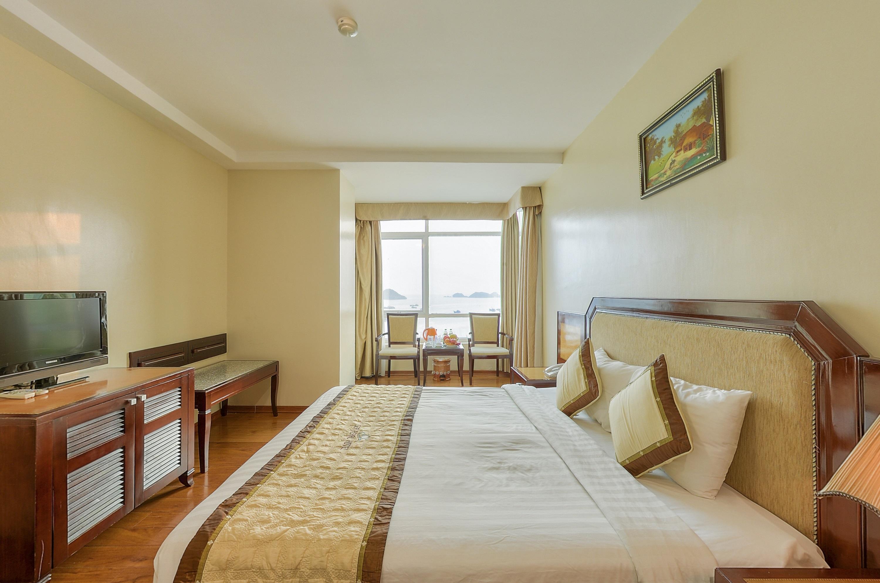 Sea Pearl Cat Ba Hotel Dong Khe Sau Bagian luar foto