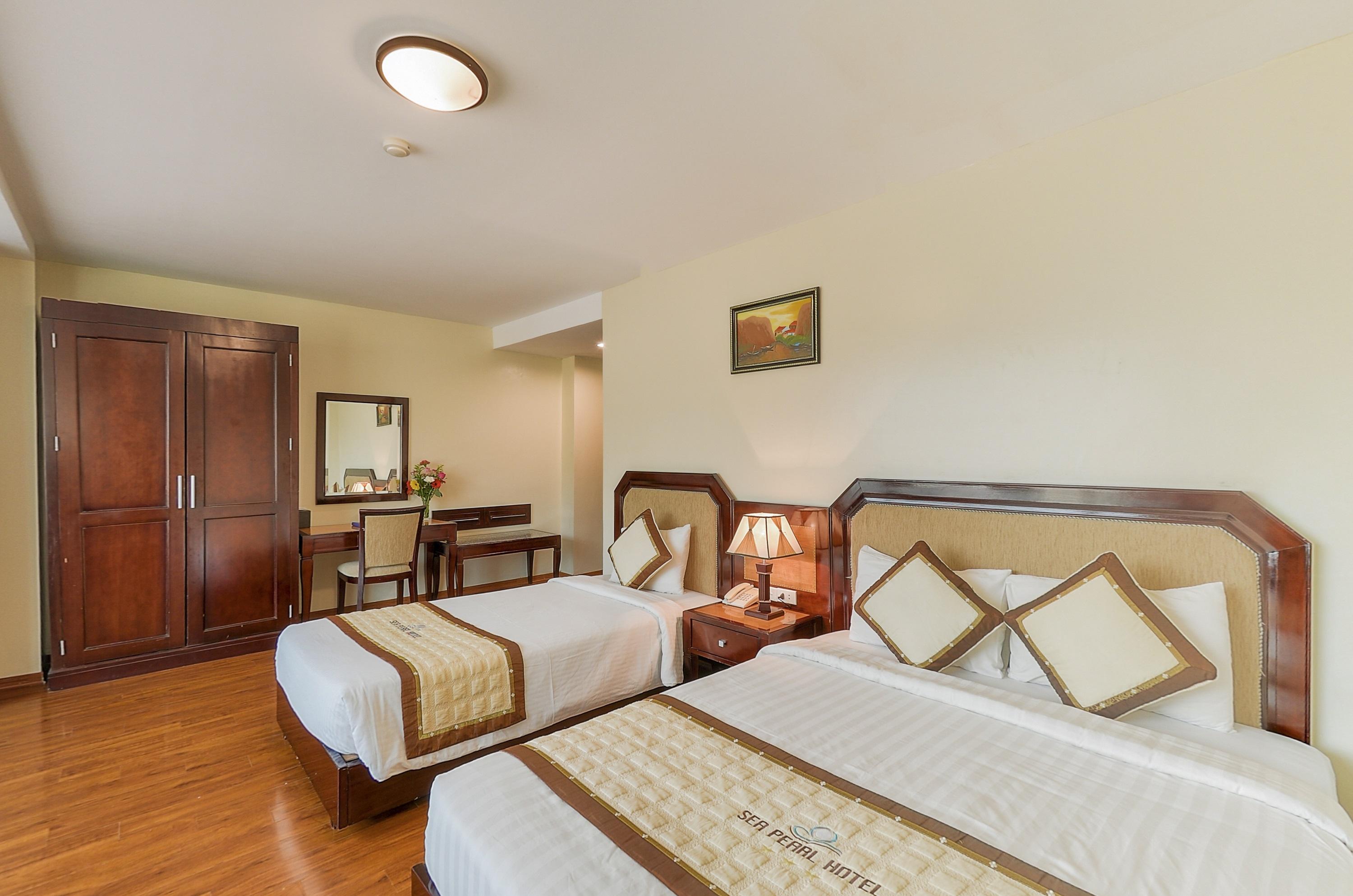 Sea Pearl Cat Ba Hotel Dong Khe Sau Bagian luar foto